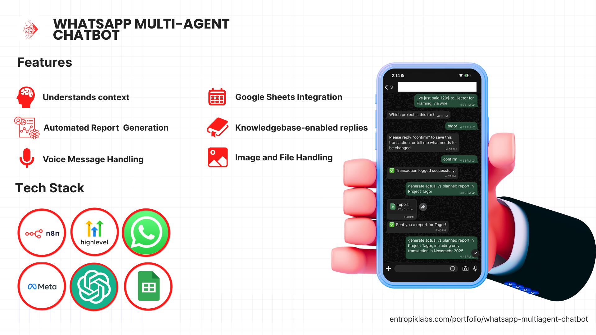 WhatsApp-Based Budget Tracking for Construction Teams
